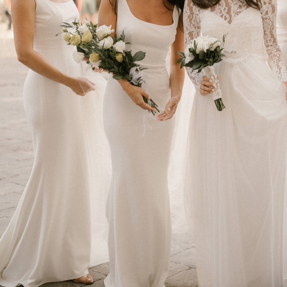 BHLDN Dresses & Skirts - BHLDN Ivory Dress - Size 4 (Wedding or Bridesmaid Dress)